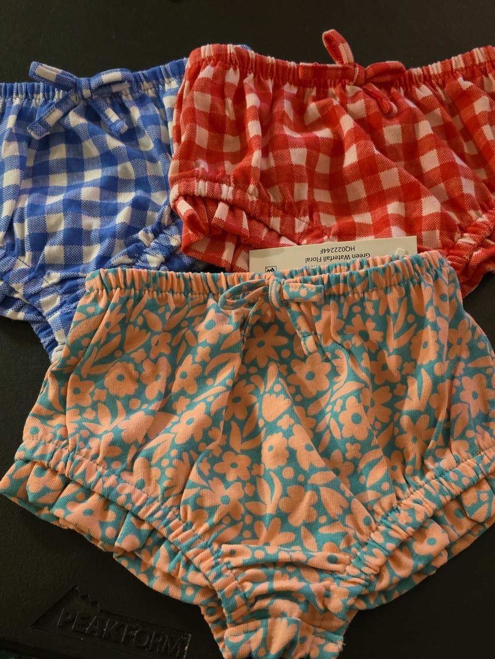 Bundle Of 3 Wonder Nation Baby Girl  Shorts,